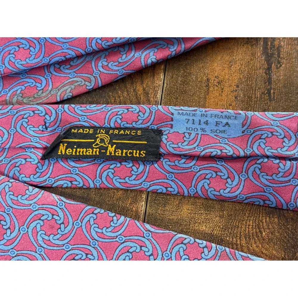 Hermes silk necktie